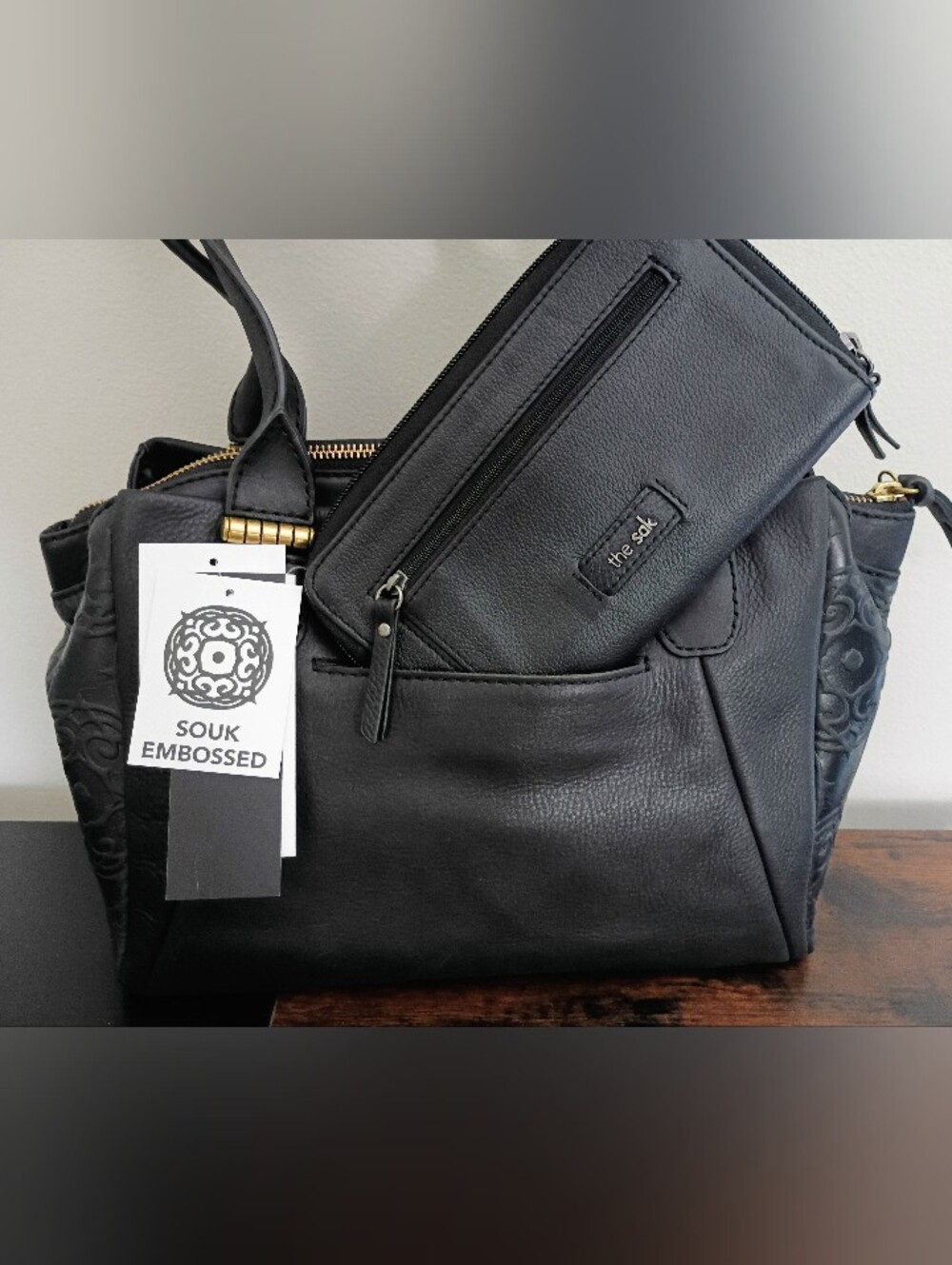The Sak  Leather Satchel